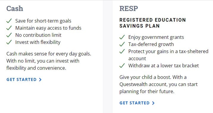 Questrade Account Type 2