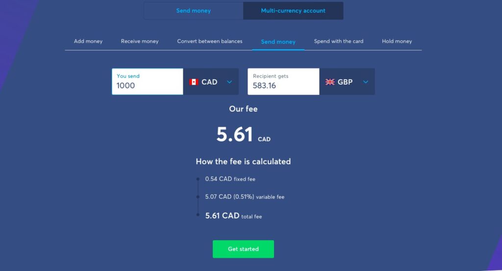 calculated fees